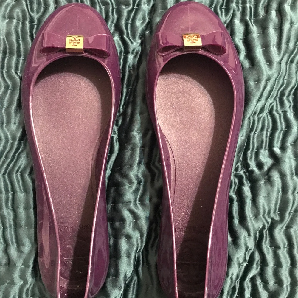 Tory Burch Jelly Bow Flats